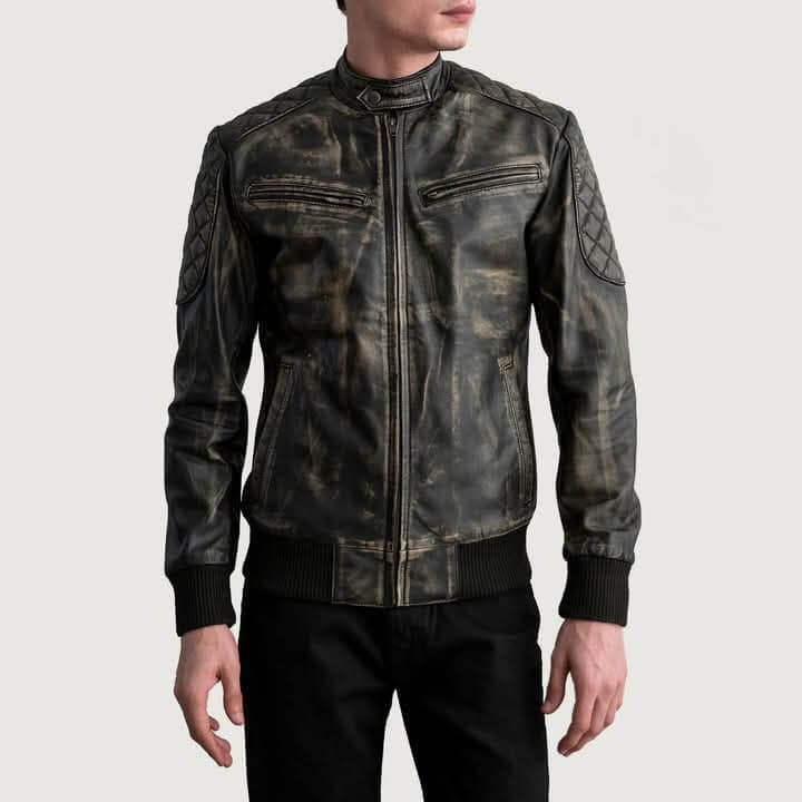Biker bomber jacket main Biker bomber jacket main